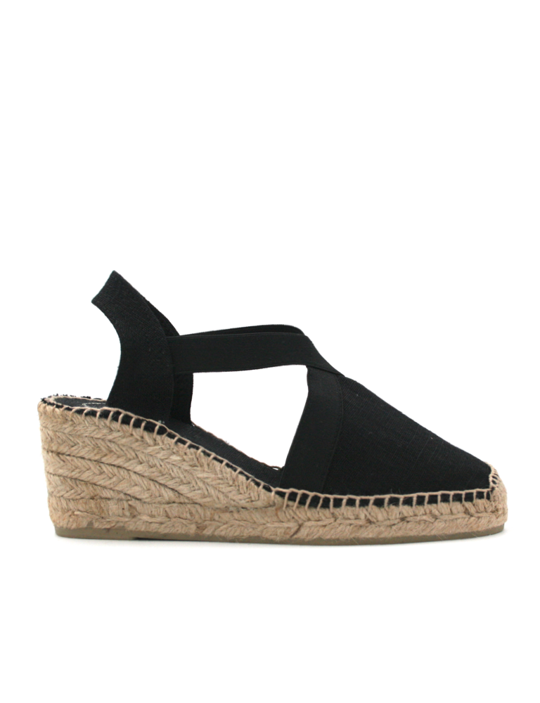 Espadrilles Women-Espadrilles Wedge Night by Ethical & Sustainable Fashion Brand Mamahuhu